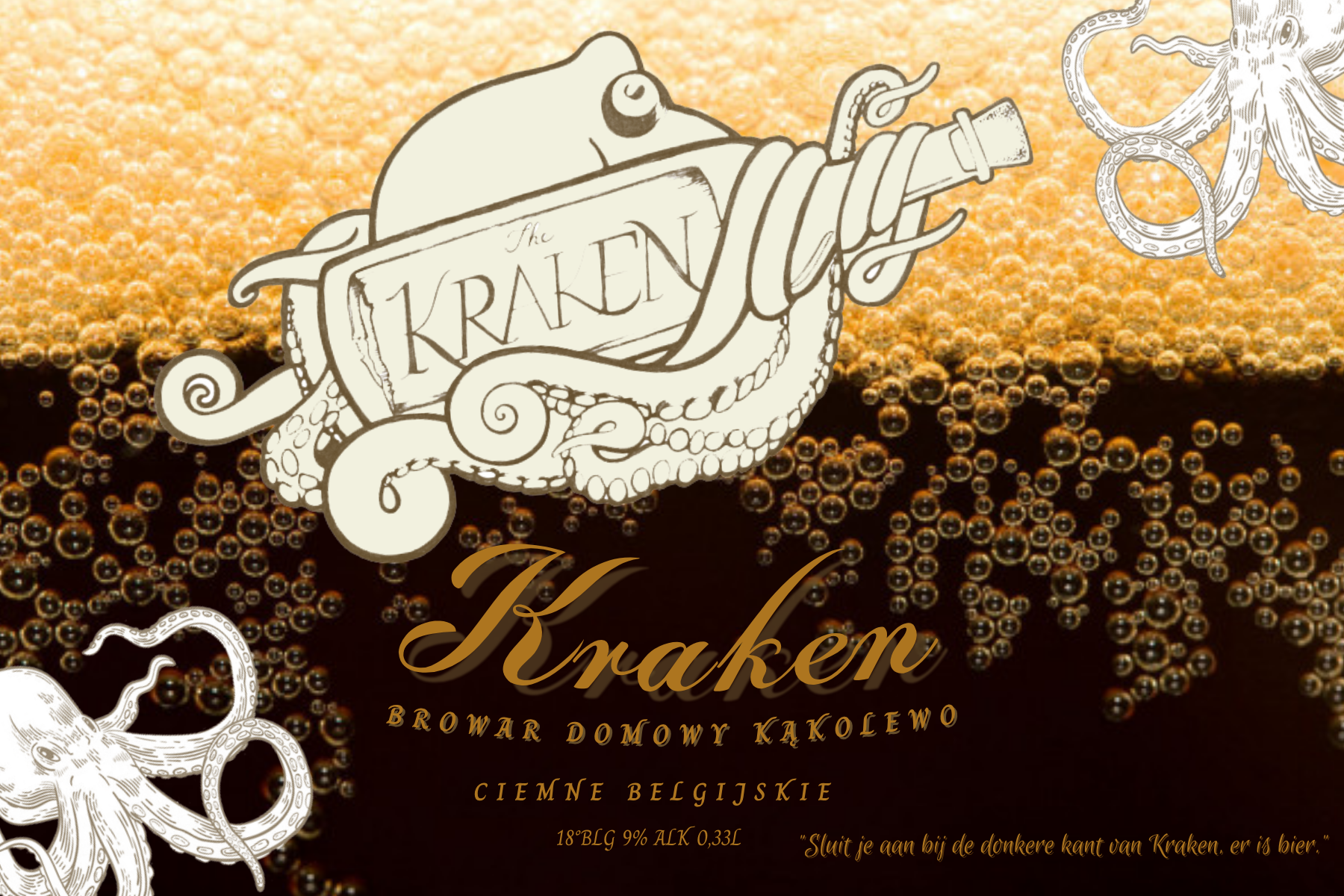 Etykieta browaru domowego